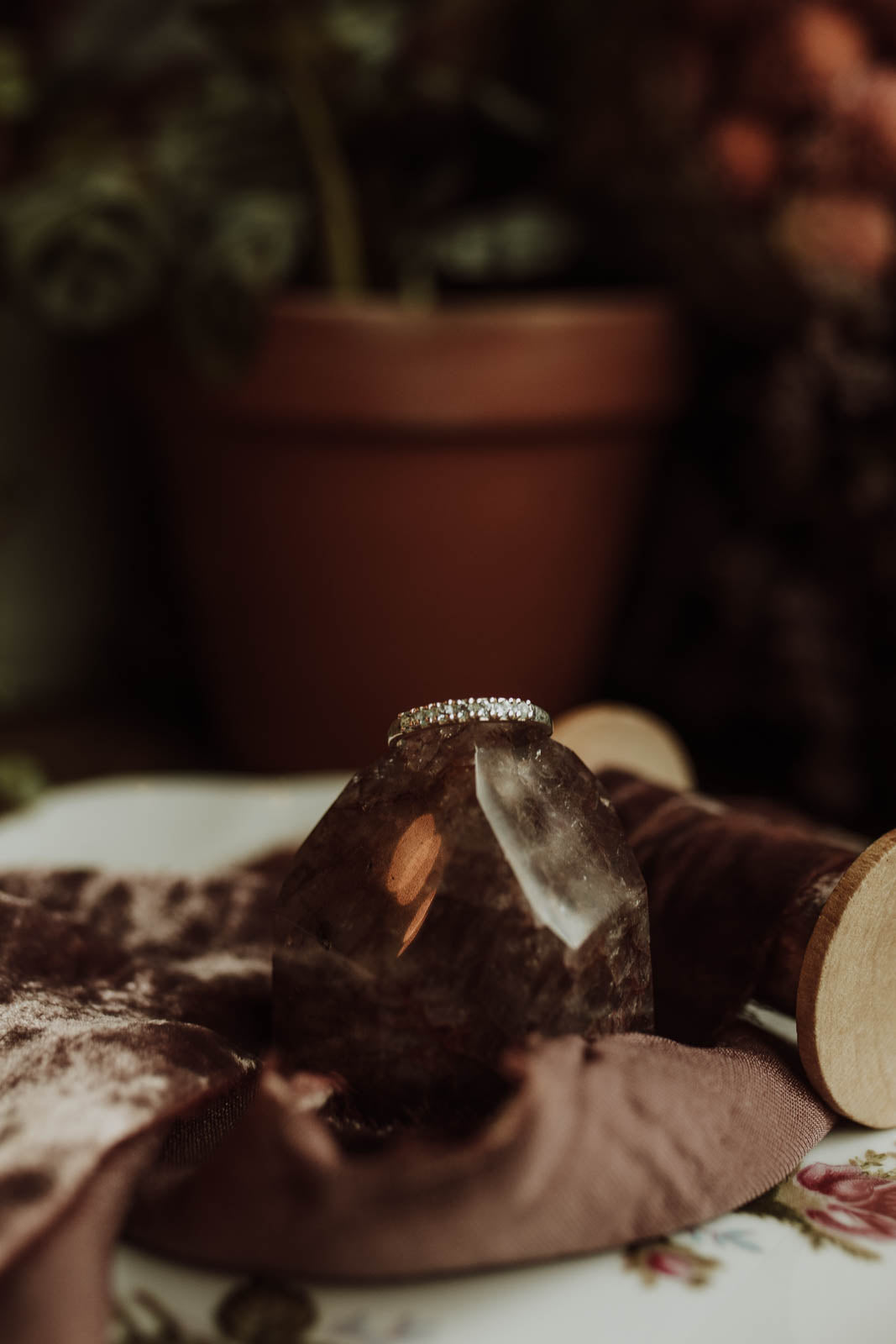 Blue Topaz Channel Ring - Sterling Silver PBM26