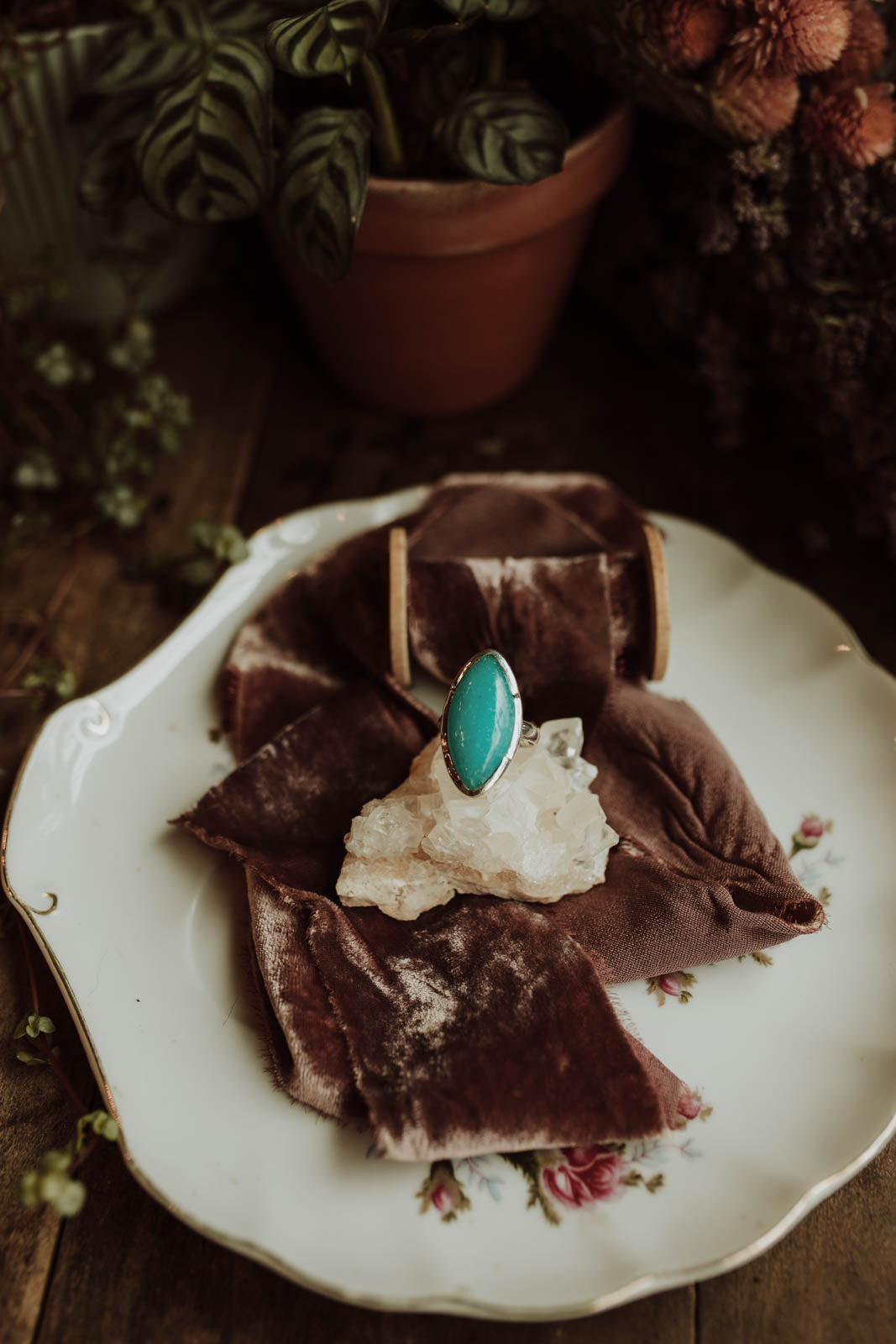 Smithsonite Ring - Sterling Silver PBM26