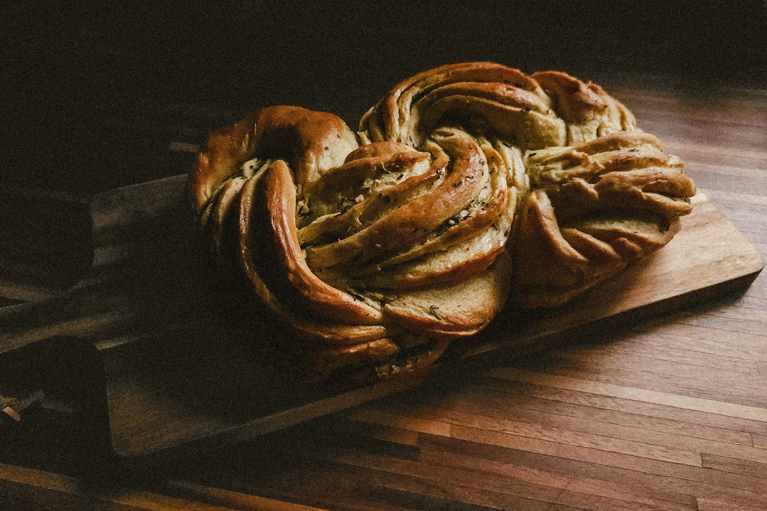 Woven Herb Bread