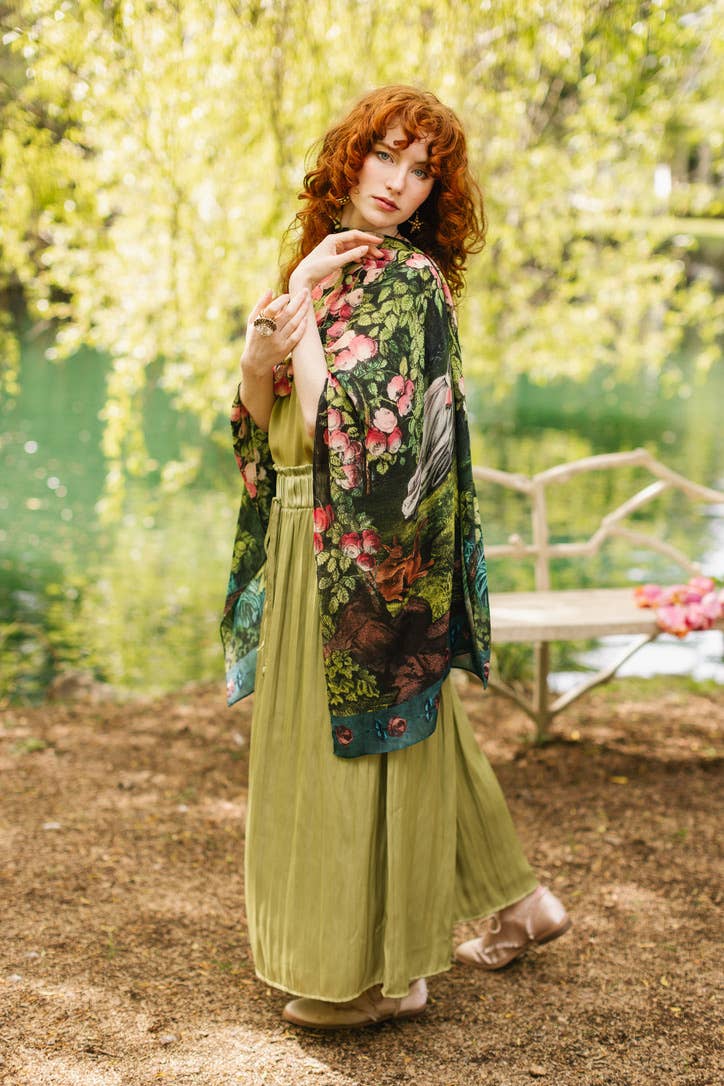 The Daydreamer Scarf with Sleeping Beauty