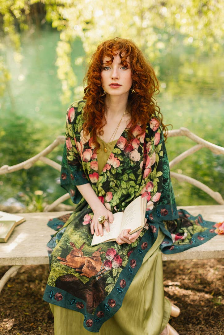 The Daydreamer Duster with Roses