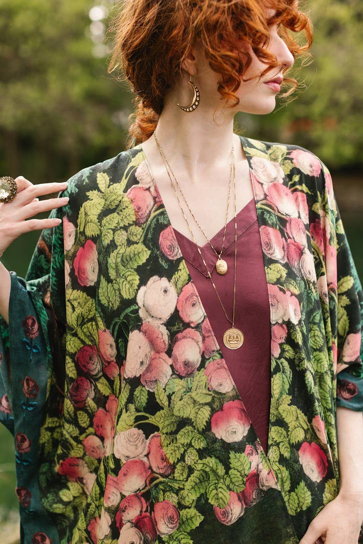 The Daydreamer Duster with Roses