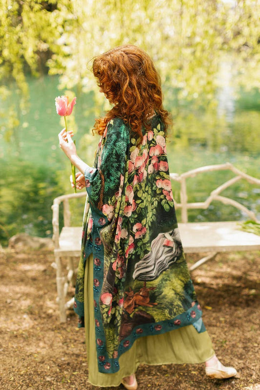 The Daydreamer Duster with Roses