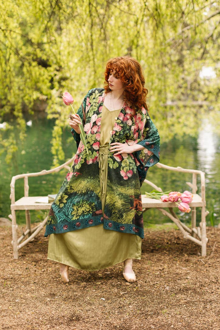 The Daydreamer Duster with Roses
