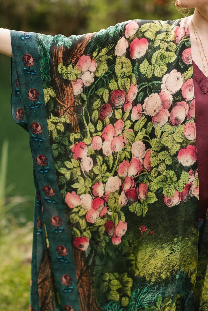 The Daydreamer Duster with Roses