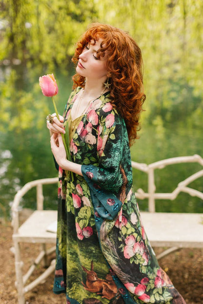 The Daydreamer Duster with Roses
