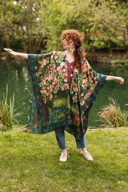 The Daydreamer Duster with Roses