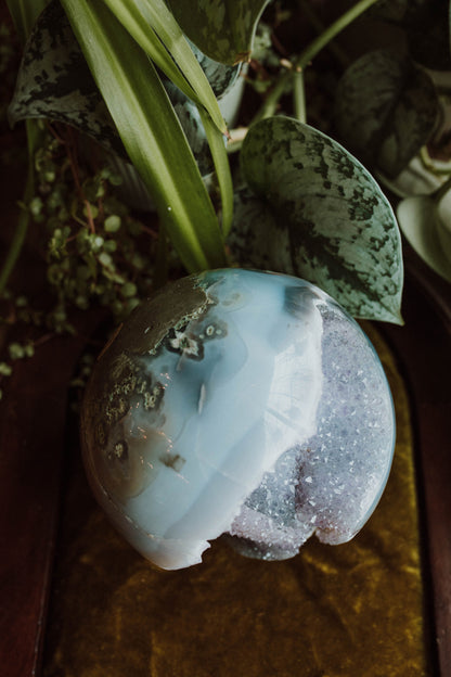 Amethyst Druzy Sphere