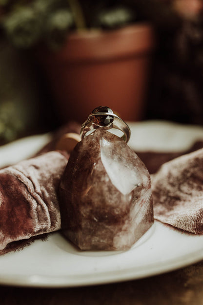 Bridge On The Lake Smoky Quartz Ring