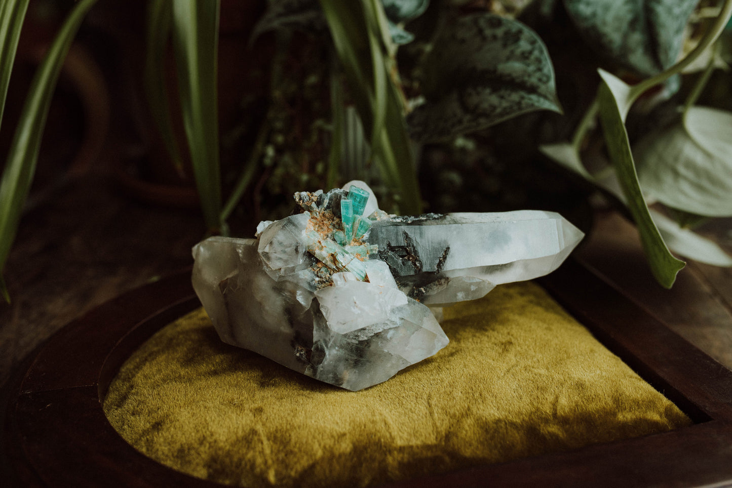 Emerald In Quartz