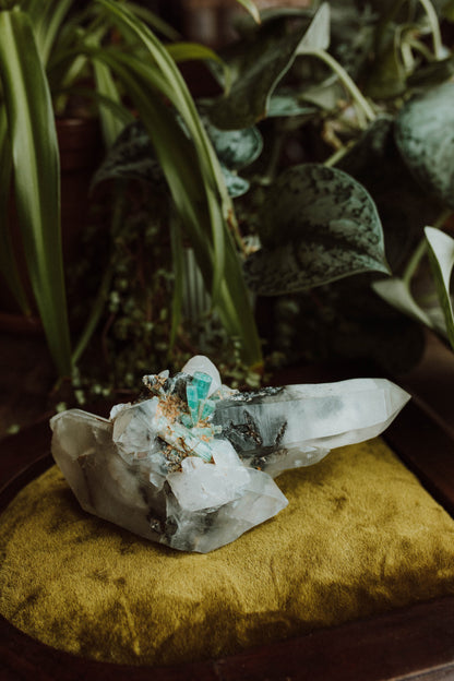 Emerald In Quartz