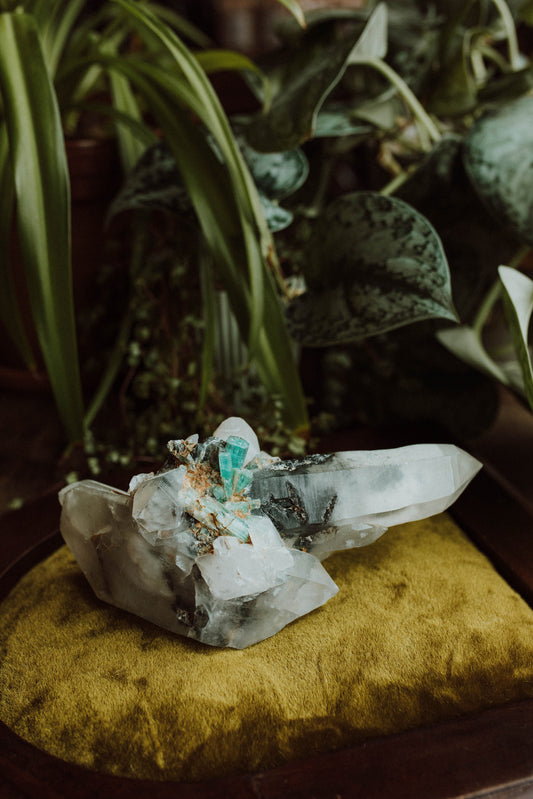 Emerald In Quartz
