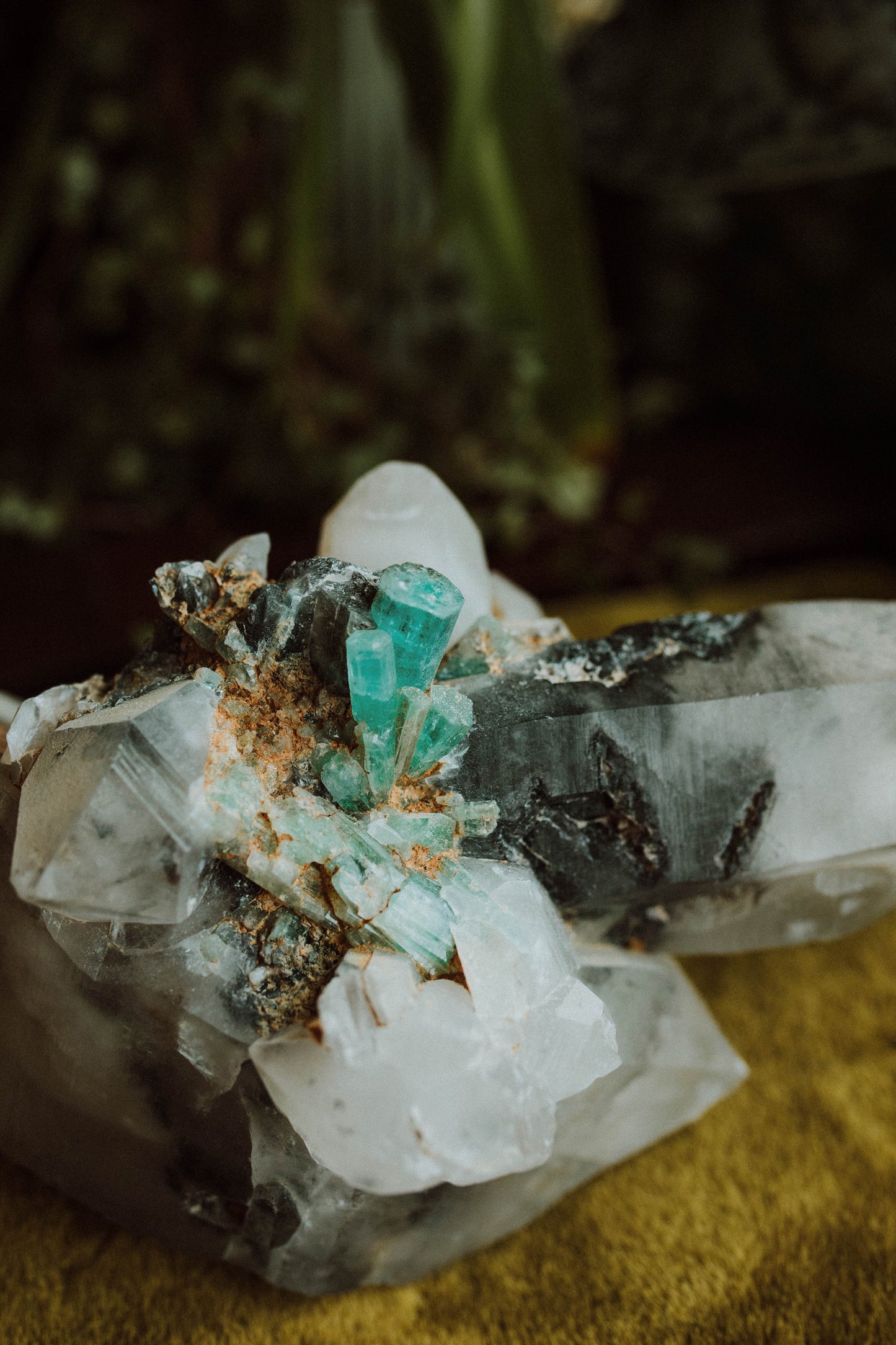 Emerald In Quartz