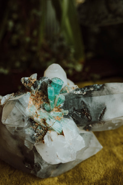 Emerald In Quartz