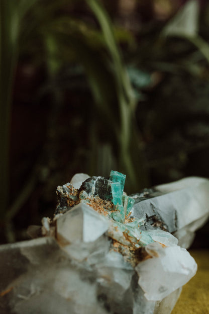 Emerald In Quartz