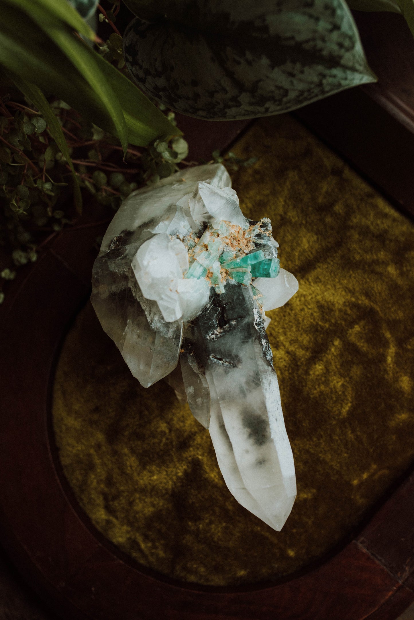 Emerald In Quartz