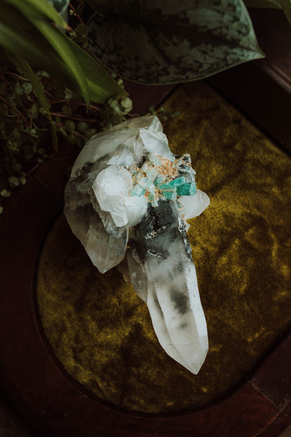 Emerald In Quartz