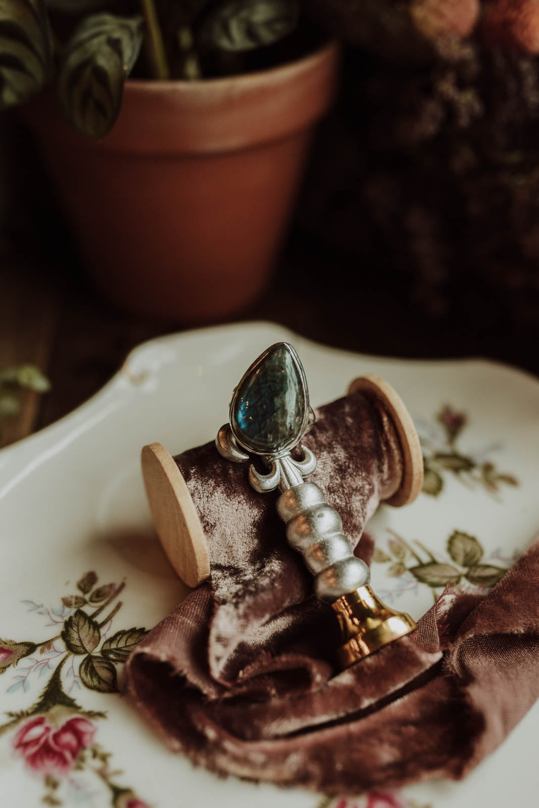 Labradorite Ring - Sterling Silver PBM26