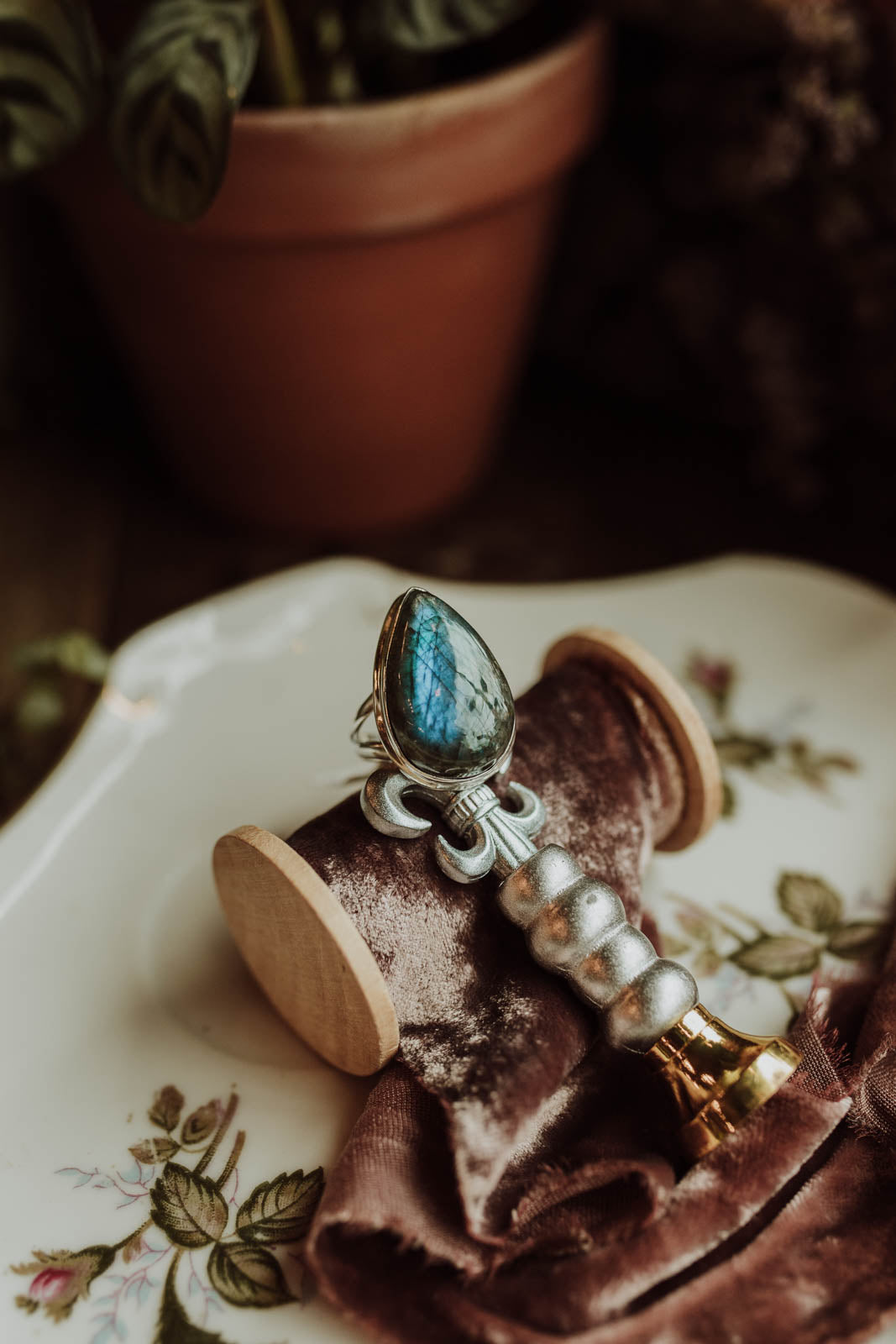 Labradorite Ring - Sterling Silver PBM26