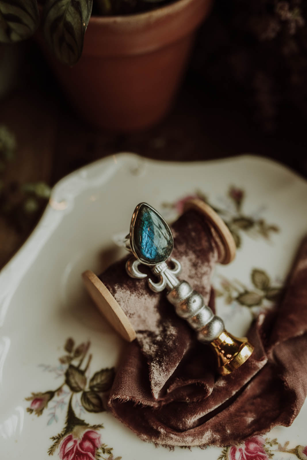 Labradorite Ring - Sterling Silver PBM26