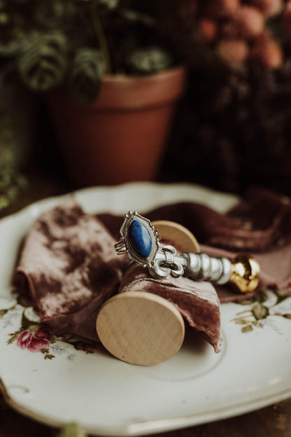 Lapis Lazuli Ring - Sterling Silver PBM26