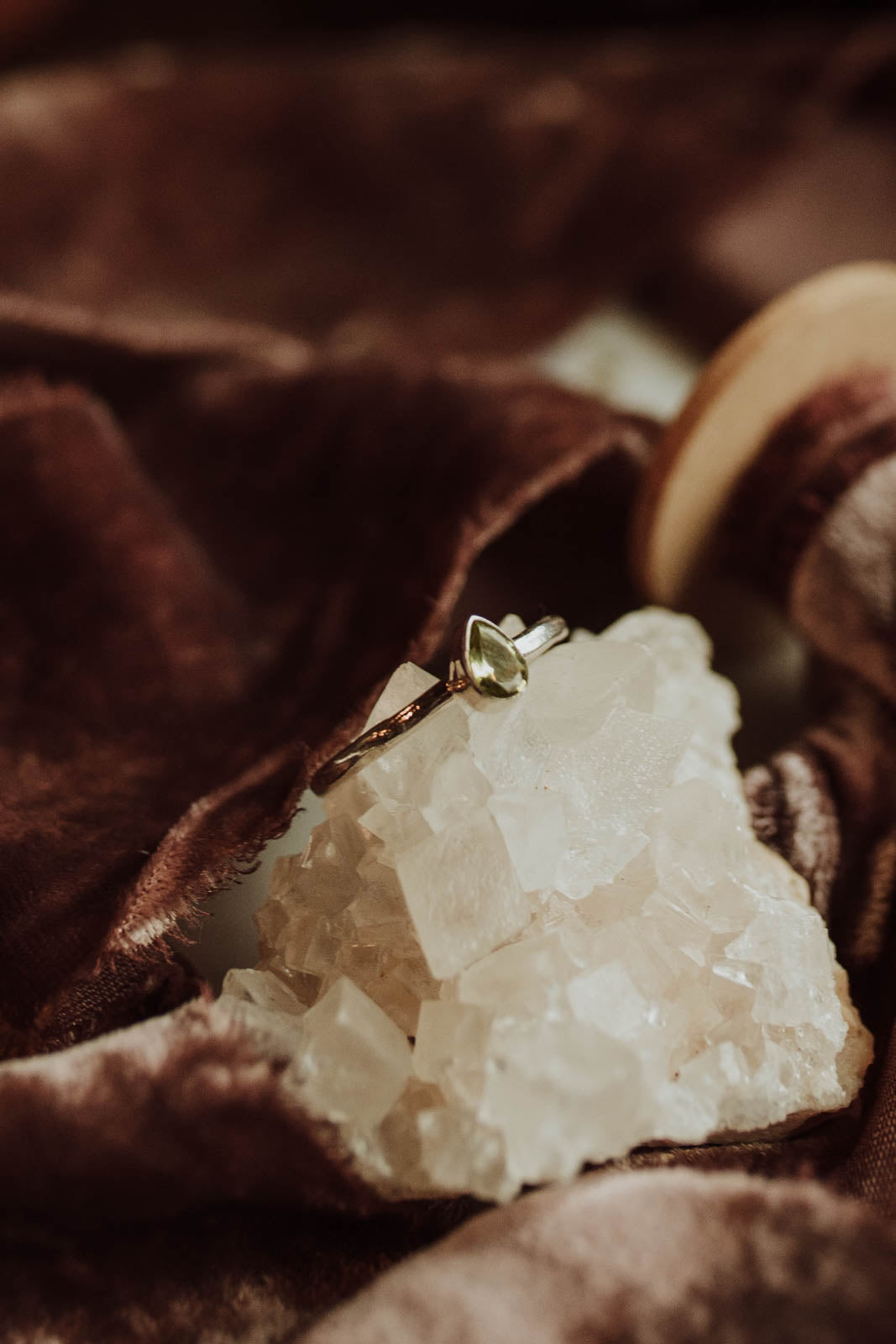 Peridot Ring - Sterling Silver PBM26
