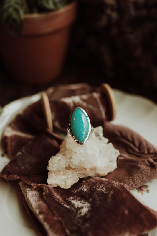 Smithsonite Ring - Sterling Silver PBM26