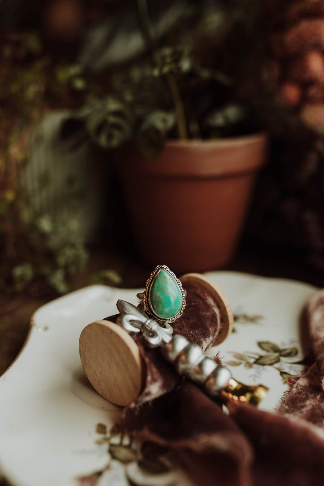 Turquoise Ring - Sterling Silver PBM26