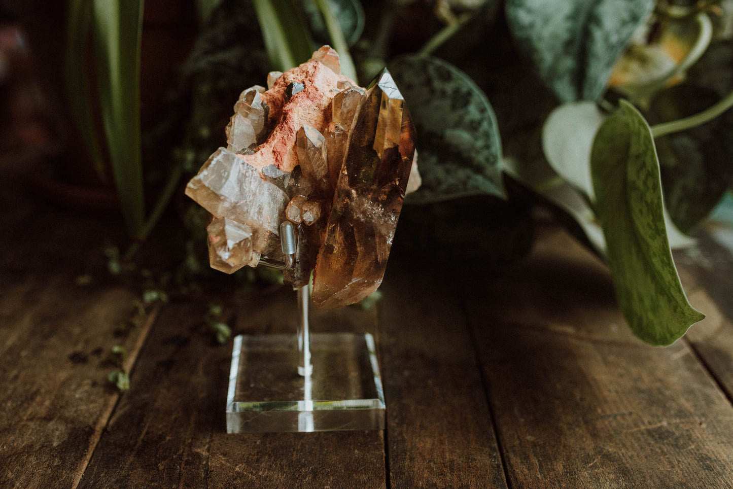 Smoky Citrine on Stand