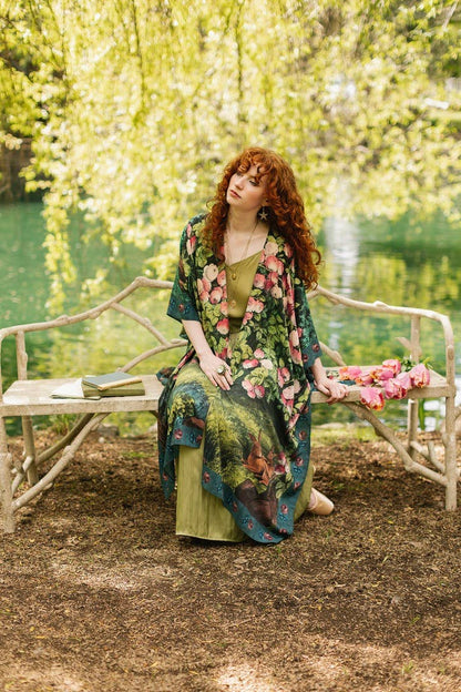 The Daydreamer Duster with Roses
