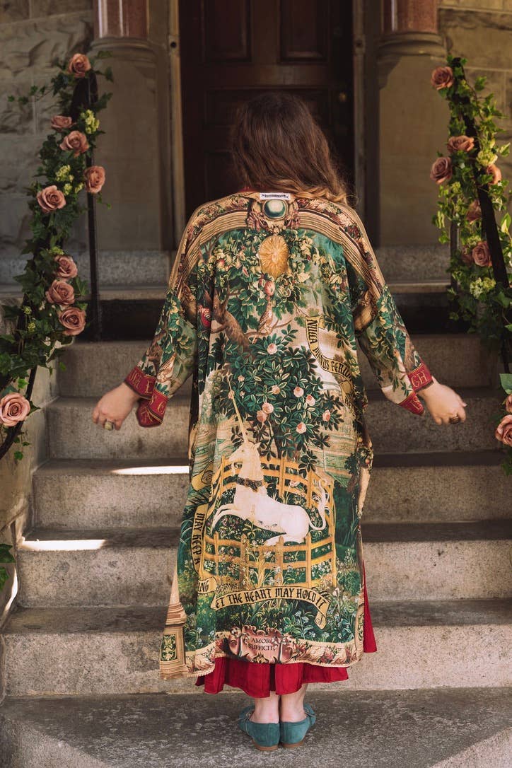 Wildheart Opera Duster with Unicorn