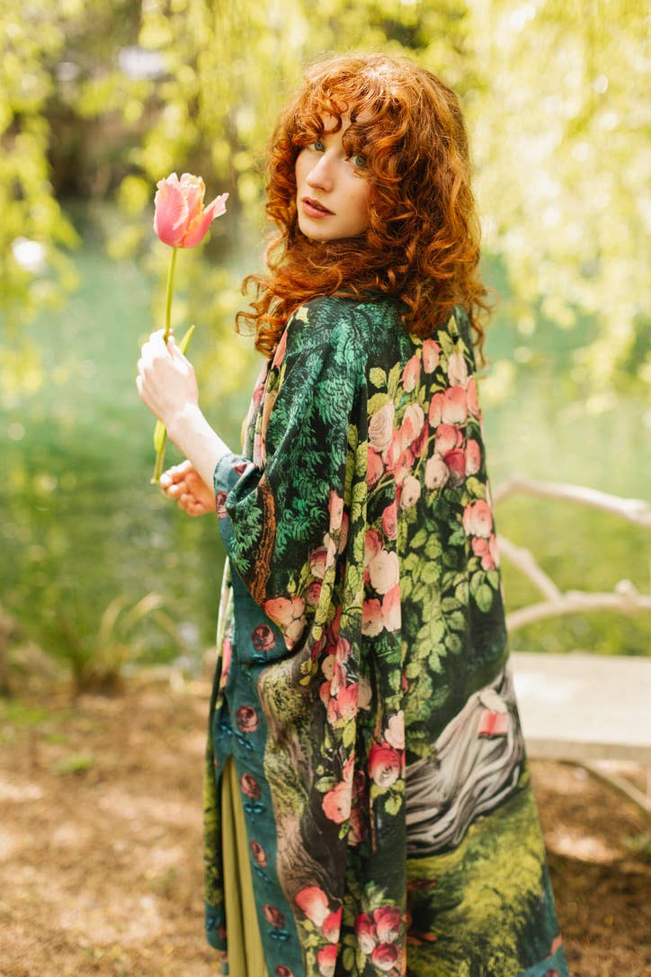 The Daydreamer Duster with Roses