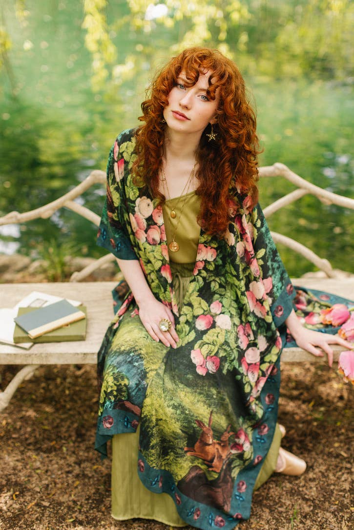The Daydreamer Duster with Roses